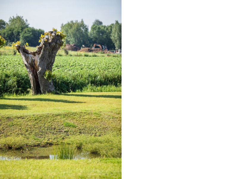 Parkbegraafplaats Woumen  - De Witte Kamer - Landschapsarchitectuur en interieurarchitectuur voor kleine, grote en zotte projecten